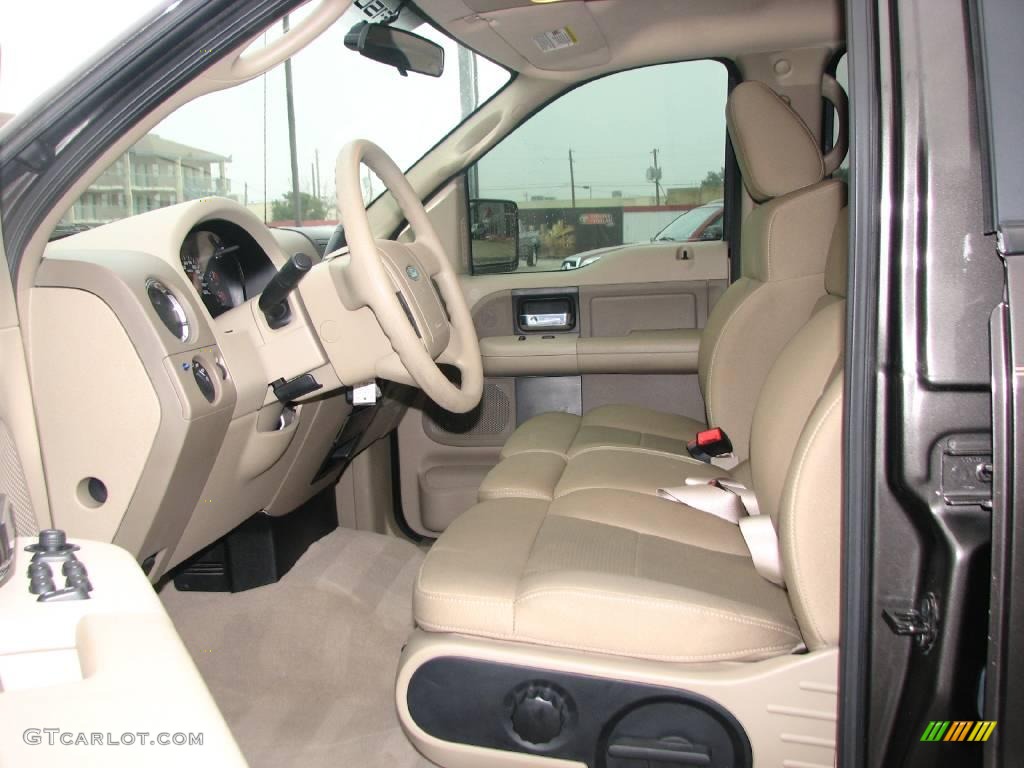 2007 F150 XLT SuperCrew - Dark Stone Metallic / Tan photo #9