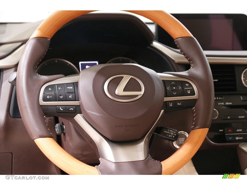 2019 Lexus RX 350 Parchment Steering Wheel Photo #142411839