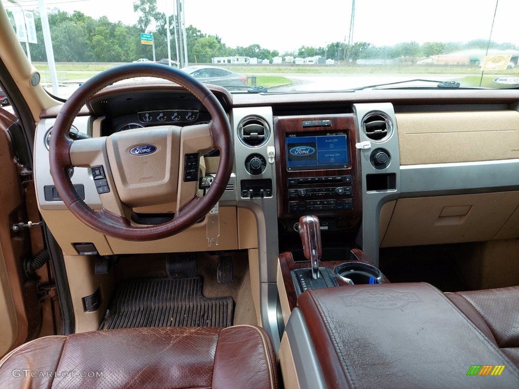 2012 F150 King Ranch SuperCrew 4x4 - Golden Bronze Metallic / King Ranch Chaparral Leather photo #11