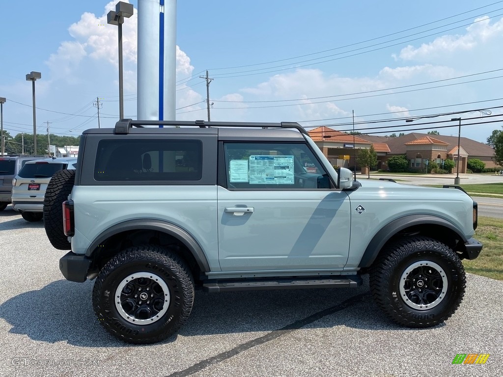 Cactus Gray 2021 Ford Bronco Big Bend 4x4 2-Door Exterior Photo #142412352