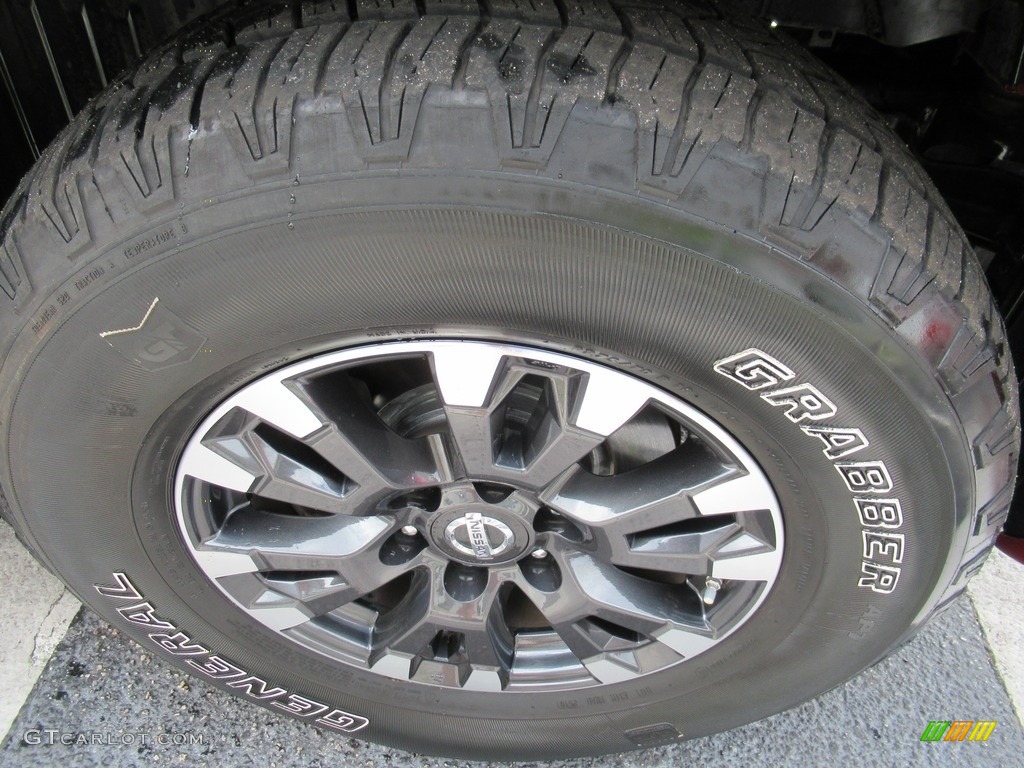 2019 Titan PRO 4X Crew Cab 4x4 - Cayenne Red Metallic / Black photo #7