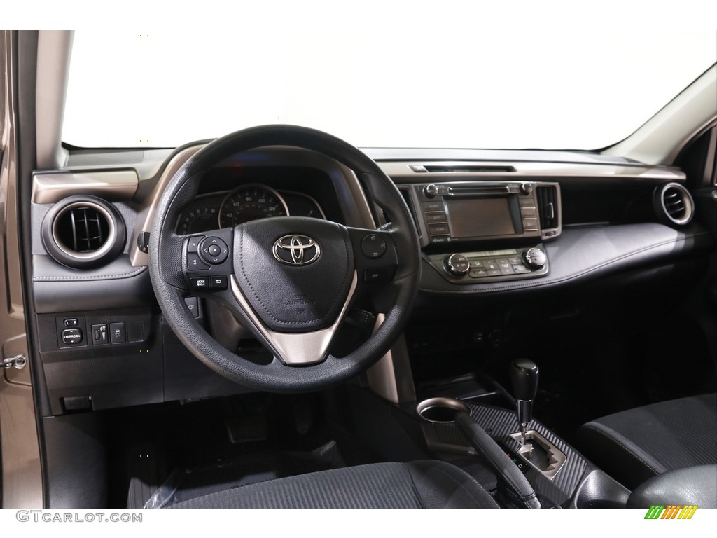 2015 RAV4 XLE - Pyrite Mica / Black photo #6
