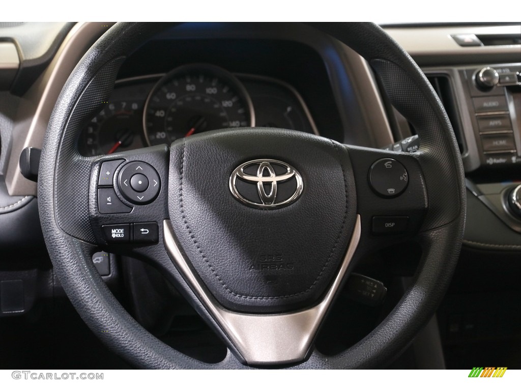 2015 RAV4 XLE - Pyrite Mica / Black photo #7