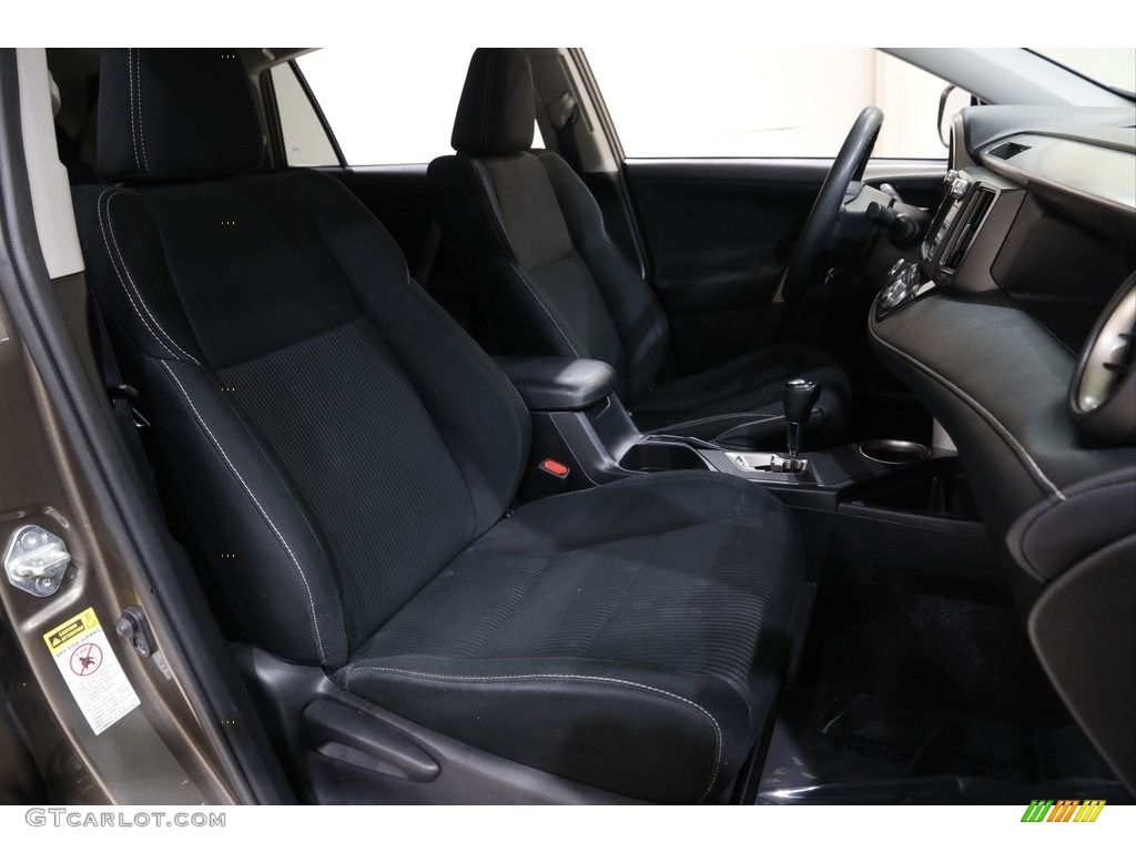 2015 RAV4 XLE - Pyrite Mica / Black photo #14