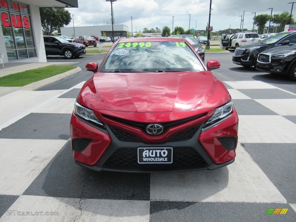 2019 Camry SE - Supersonic Red / Black photo #2