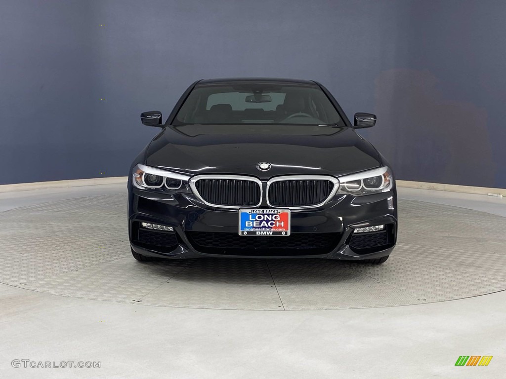 2018 5 Series 530i Sedan - Black Sapphire Metallic / Black photo #2