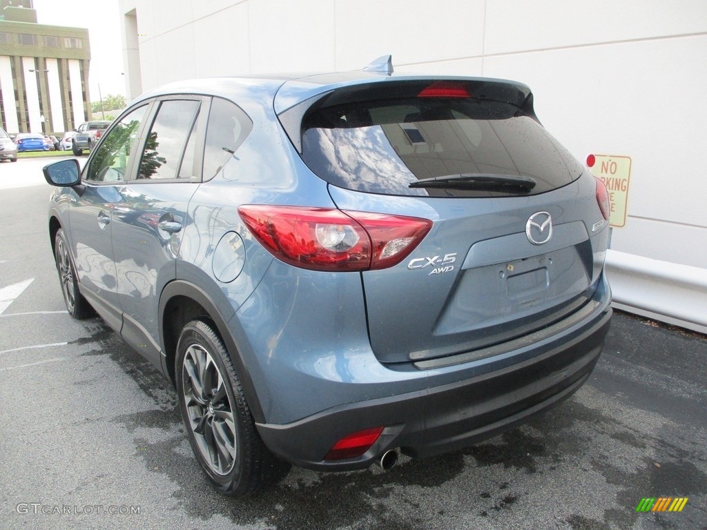 2016 CX-5 Grand Touring AWD - Blue Reflex Mica / Black photo #3