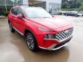 2021 Calypso Red Hyundai Santa Fe Limited AWD  photo #3