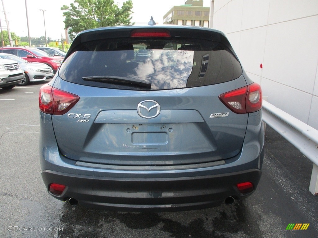 2016 CX-5 Grand Touring AWD - Blue Reflex Mica / Black photo #4