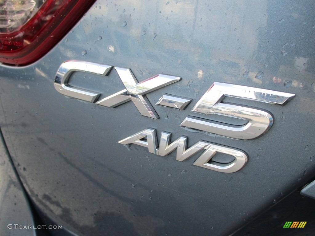 2016 CX-5 Grand Touring AWD - Blue Reflex Mica / Black photo #6