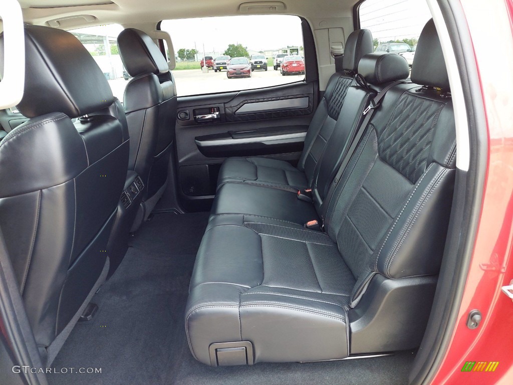 2020 Tundra Platinum CrewMax - Barcelona Red Metallic / Black photo #12