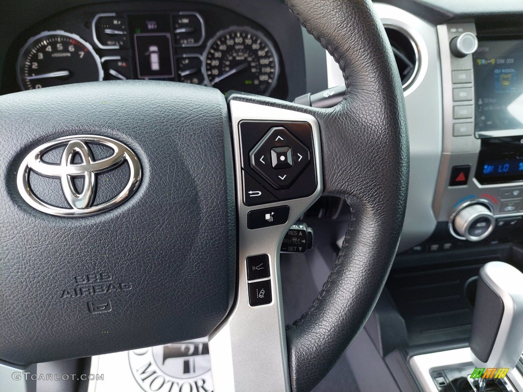 2020 Tundra Platinum CrewMax - Barcelona Red Metallic / Black photo #17