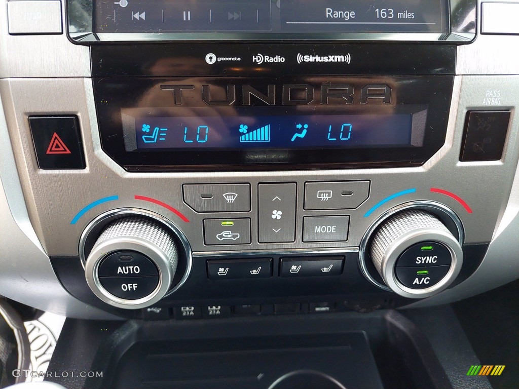 2020 Tundra Platinum CrewMax - Barcelona Red Metallic / Black photo #21