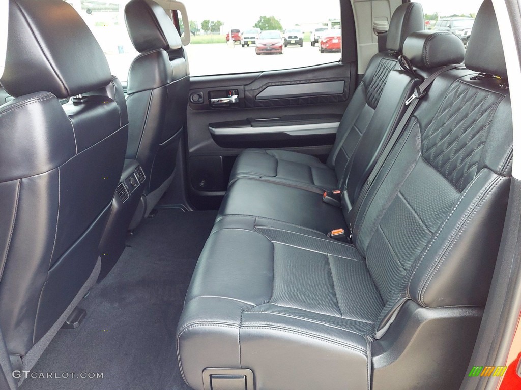 2020 Tundra Platinum CrewMax - Barcelona Red Metallic / Black photo #24