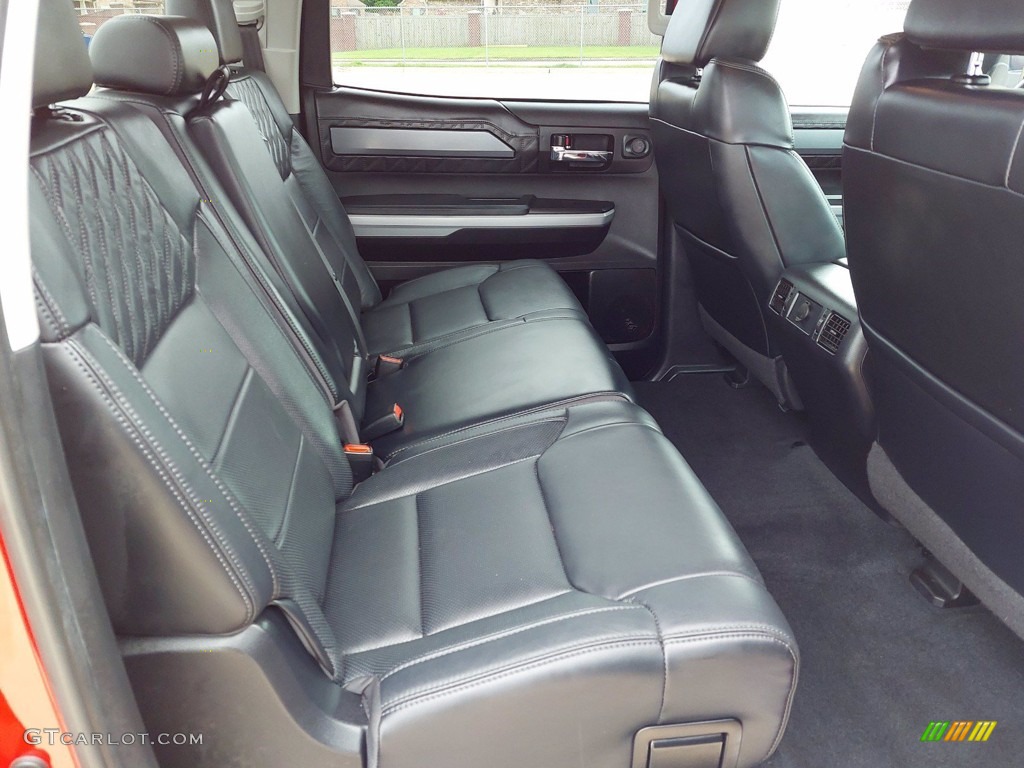2020 Tundra Platinum CrewMax - Barcelona Red Metallic / Black photo #28