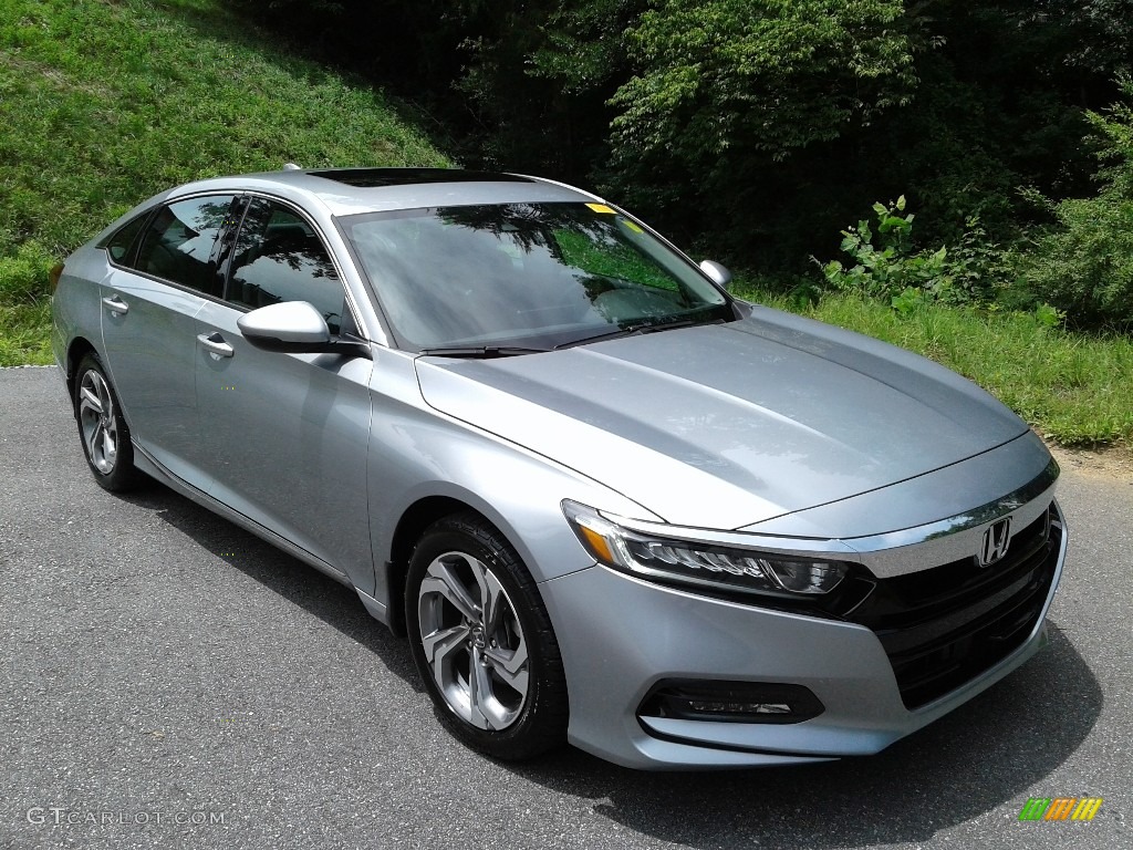 2019 Accord EX-L Sedan - Lunar Silver Metallic / Black photo #5