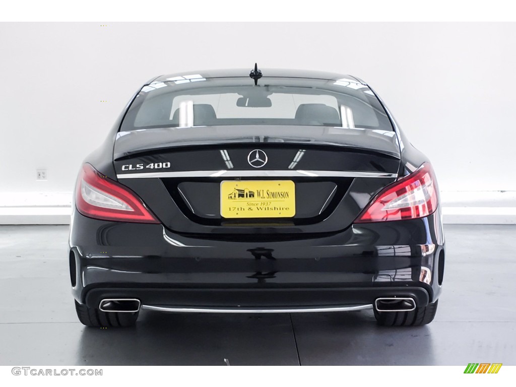 2016 CLS 400 Coupe - Black / Black photo #3