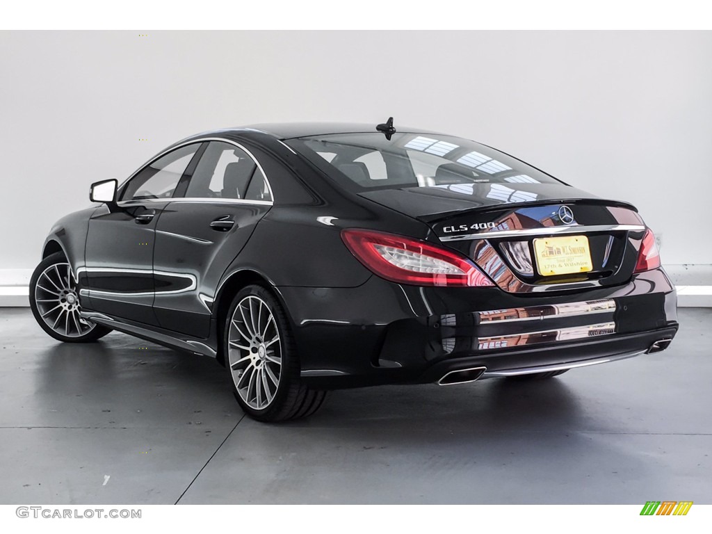 2016 CLS 400 Coupe - Black / Black photo #10