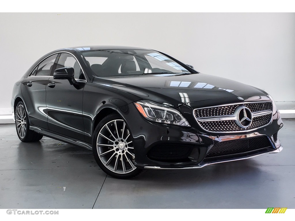 2016 CLS 400 Coupe - Black / Black photo #14