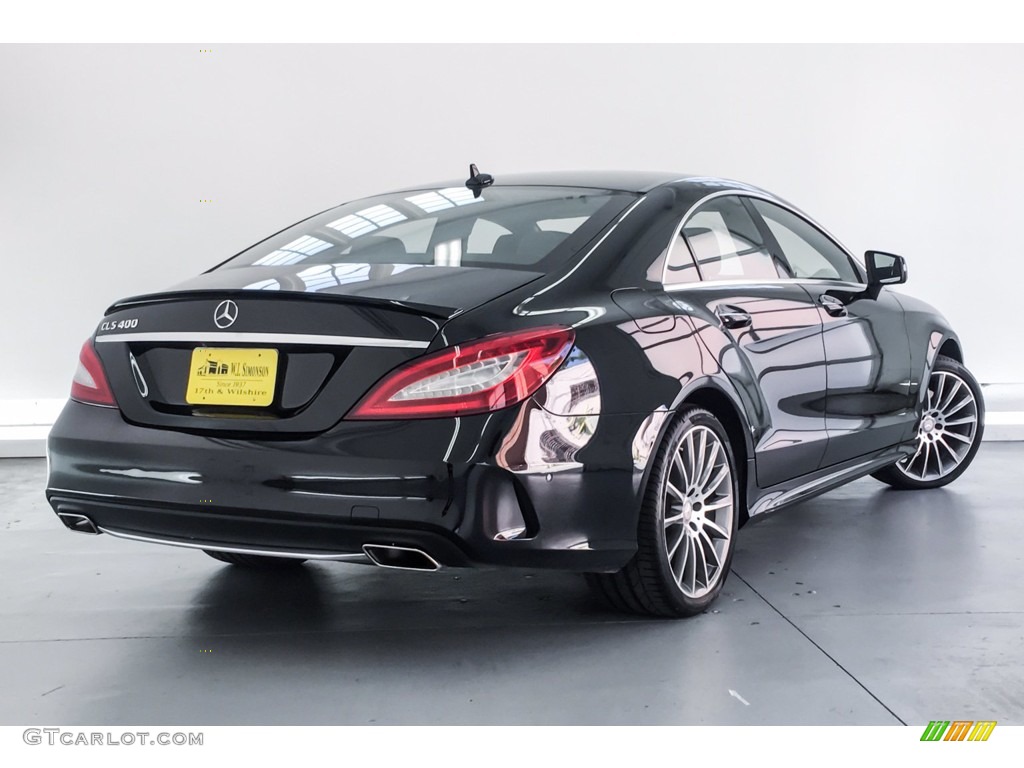 2016 CLS 400 Coupe - Black / Black photo #16