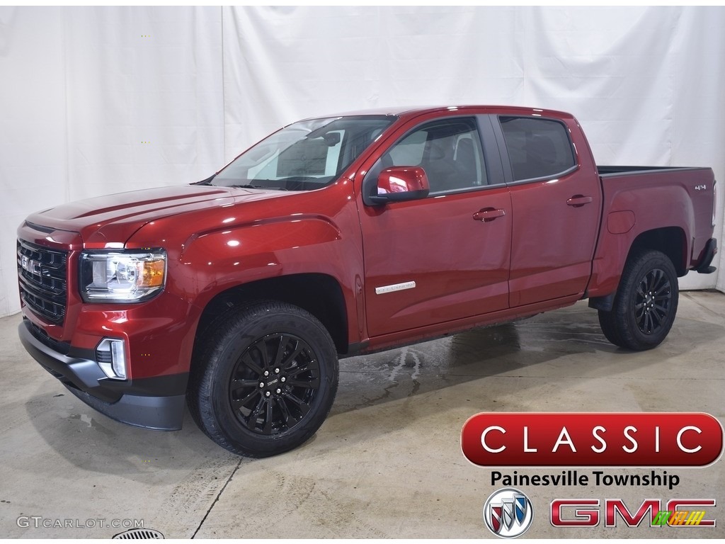 Cayenne Red Tintcoat GMC Canyon