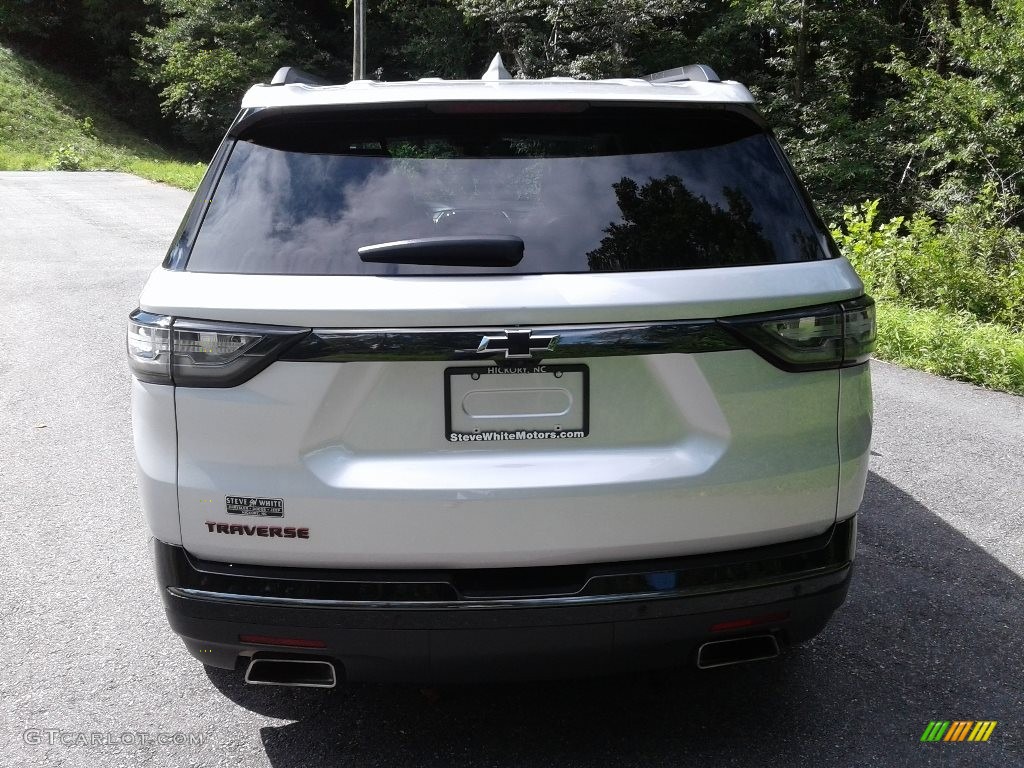 2018 Traverse Premier - Silver Ice Metallic / Jet Black photo #8