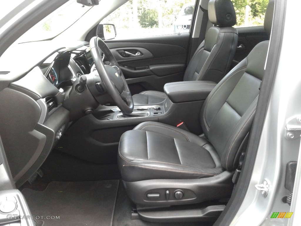 Jet Black Interior 2018 Chevrolet Traverse Premier Photo #142416439