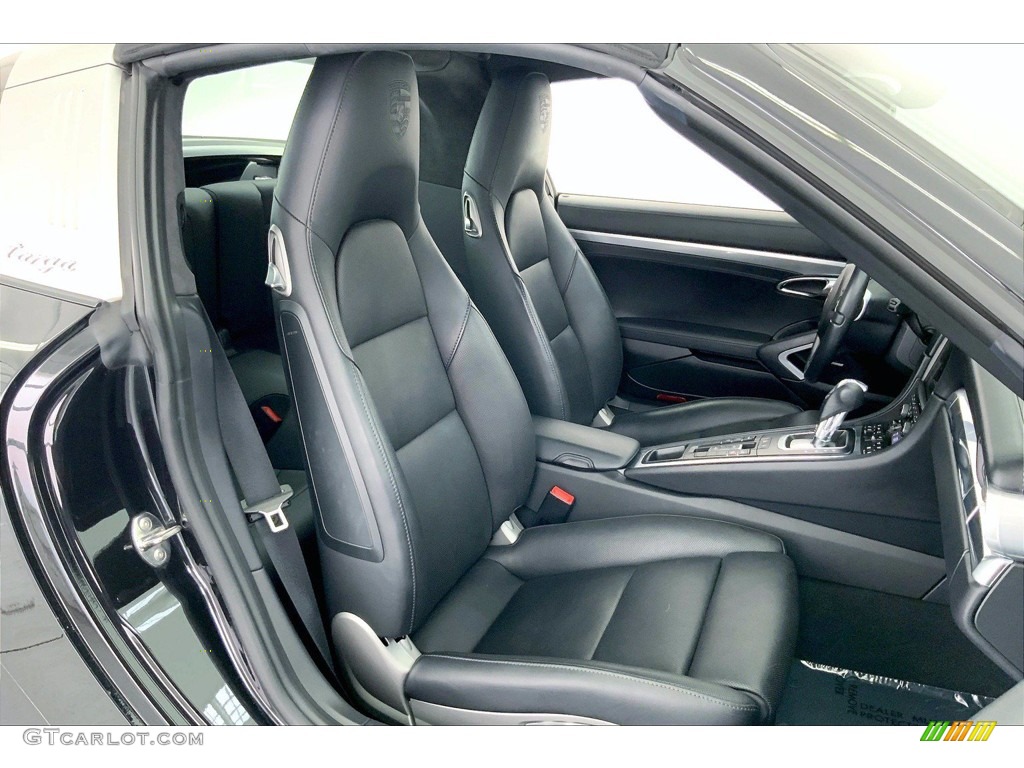 Black Interior 2014 Porsche 911 Targa 4S Photo #142416577