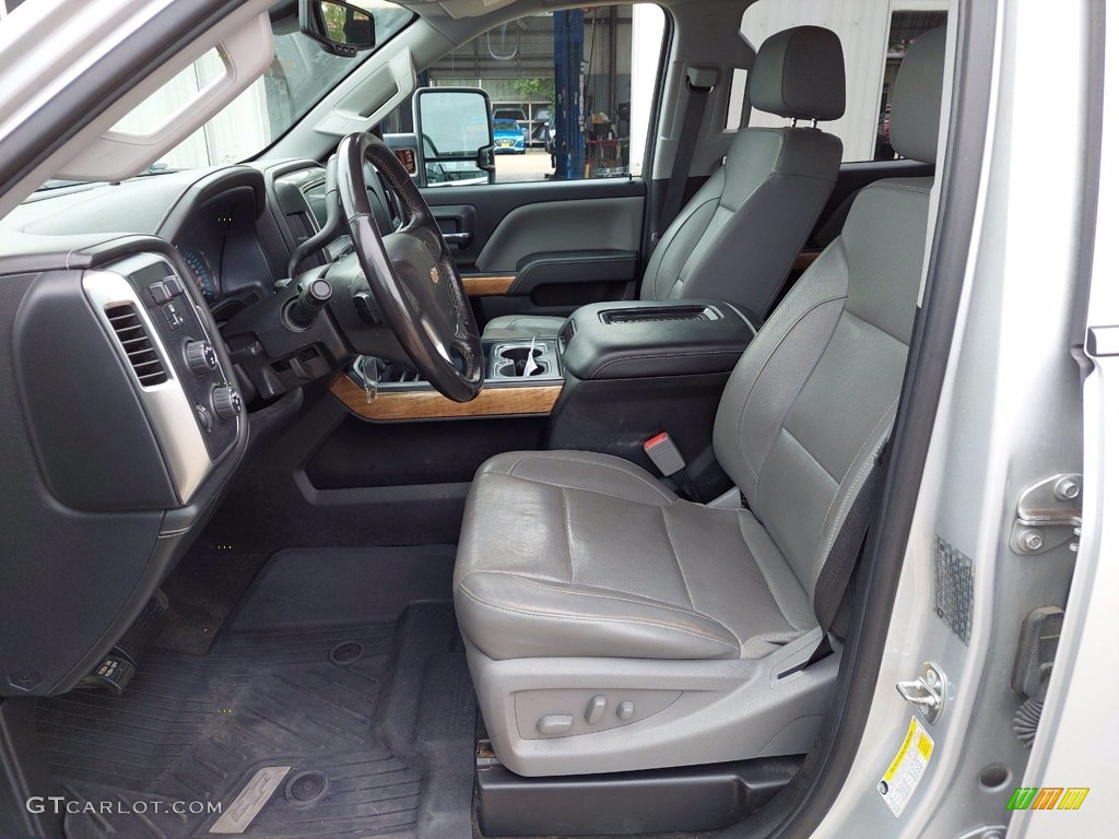 Dark Ash/Jet Black Interior 2018 Chevrolet Silverado 3500HD LTZ Crew Cab 4x4 Photo #142416691