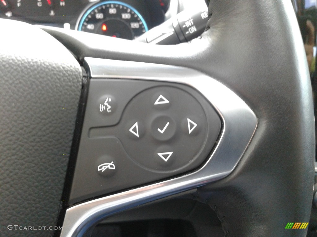 2018 Chevrolet Traverse Premier Jet Black Steering Wheel Photo #142416760