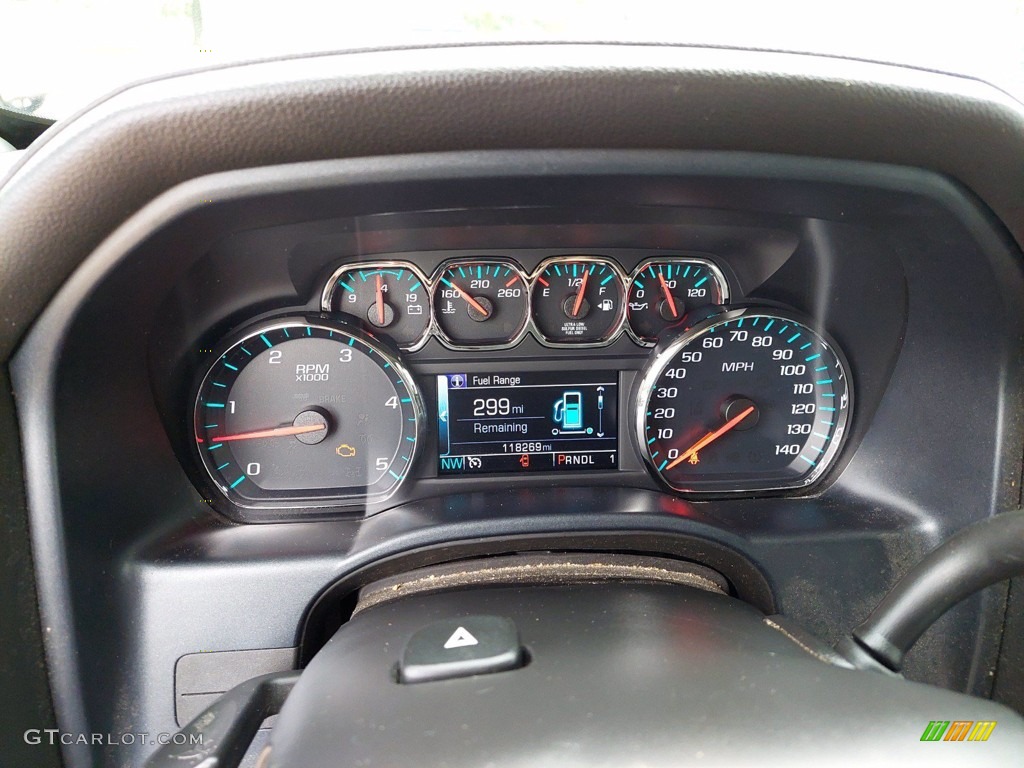 2018 Chevrolet Silverado 3500HD LTZ Crew Cab 4x4 Gauges Photo #142416892