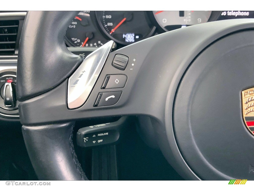 2014 Porsche 911 Targa 4S Black Steering Wheel Photo #142416982