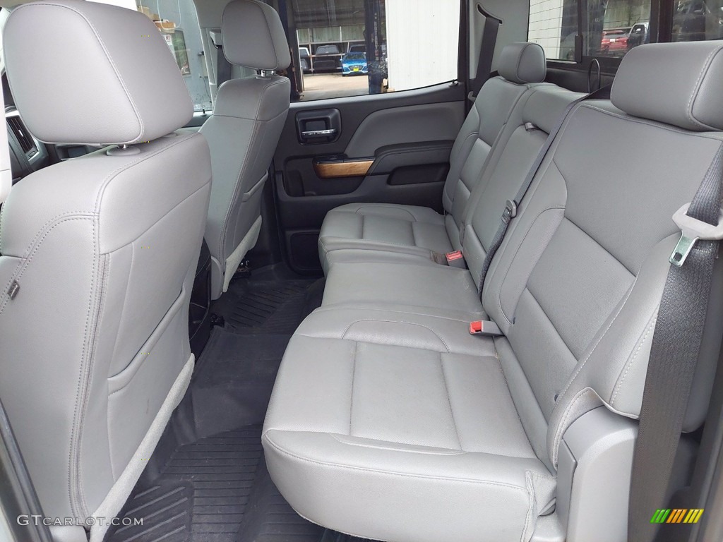 Dark Ash/Jet Black Interior 2018 Chevrolet Silverado 3500HD LTZ Crew Cab 4x4 Photo #142417057