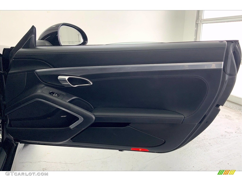 2014 Porsche 911 Targa 4S Black Door Panel Photo #142417132
