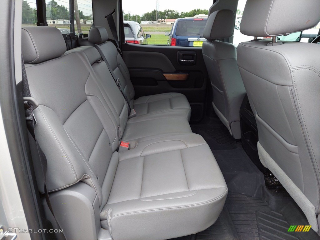 Dark Ash/Jet Black Interior 2018 Chevrolet Silverado 3500HD LTZ Crew Cab 4x4 Photo #142417171