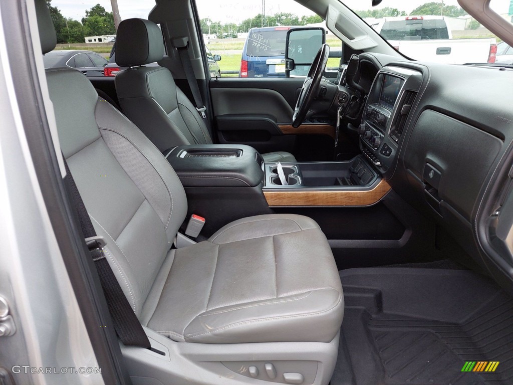 Dark Ash/Jet Black Interior 2018 Chevrolet Silverado 3500HD LTZ Crew Cab 4x4 Photo #142417225