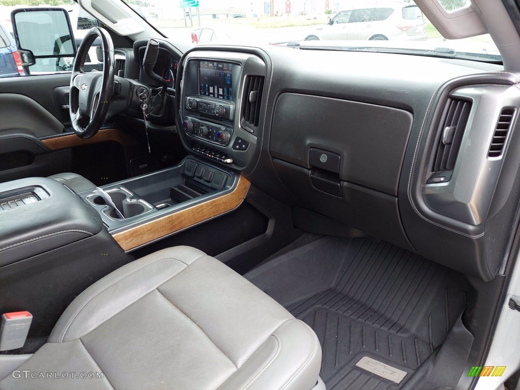 2018 Chevrolet Silverado 3500HD LTZ Crew Cab 4x4 Dark Ash/Jet Black Dashboard Photo #142417255