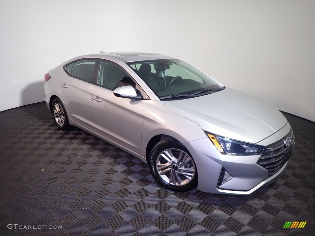 2019 Elantra Value Edition - Symphony Silver / Black photo #5