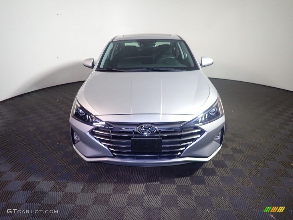 2019 Elantra Value Edition - Symphony Silver / Black photo #7