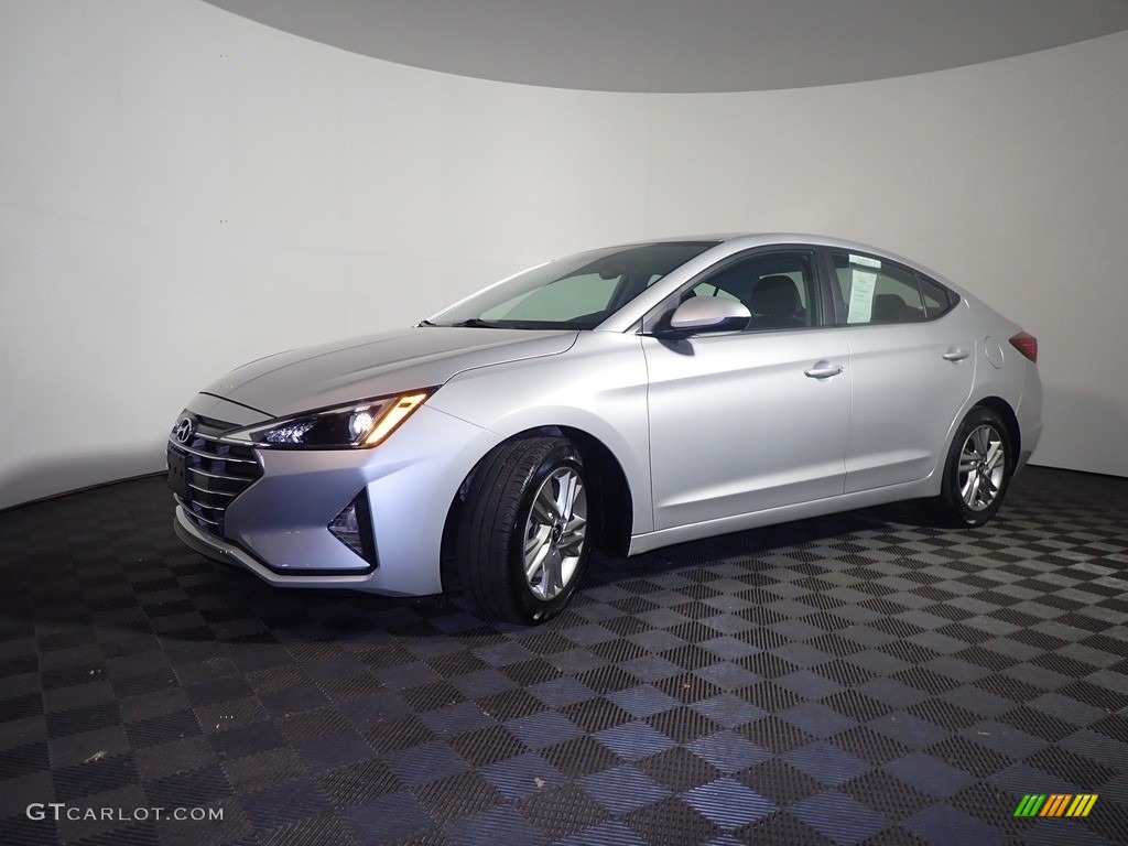 2019 Elantra Value Edition - Symphony Silver / Black photo #10