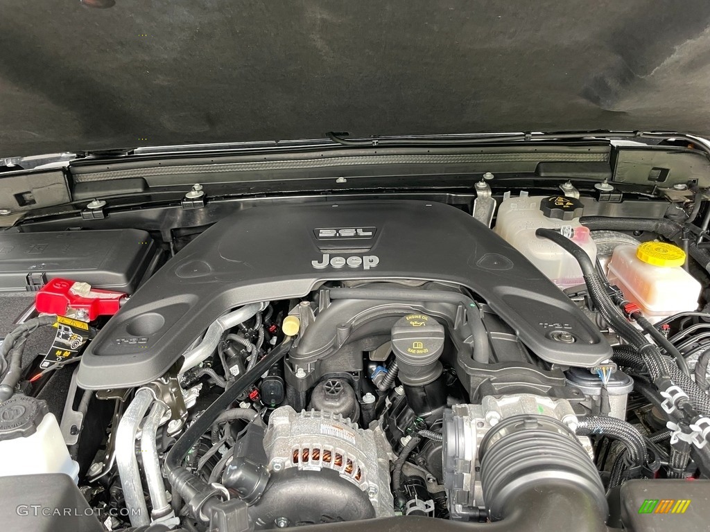2020 Jeep Wrangler Unlimited Rubicon 4x4 3.6 Liter DOHC 24-Valve VVT V6 Engine Photo #142417444