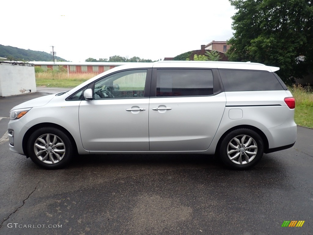 Silky Silver 2019 Kia Sedona EX Exterior Photo #142417474