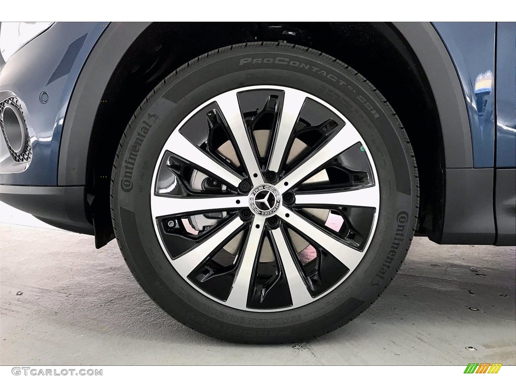 2021 GLB 250 - Denim Blue Metallic / Macchiato Beige photo #9