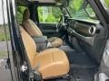 Dark Saddle/Black Front Seat Photo for 2020 Jeep Wrangler Unlimited #142417633