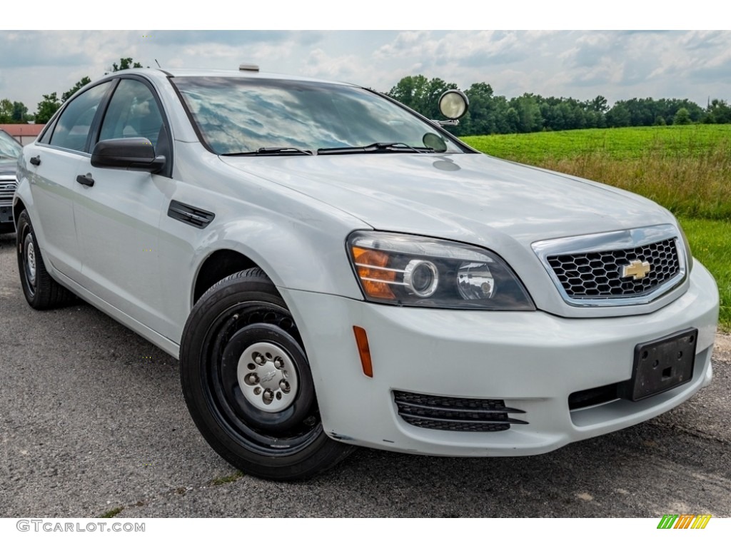 2013 Caprice PPV - Heron White / Dark Pewter photo #1