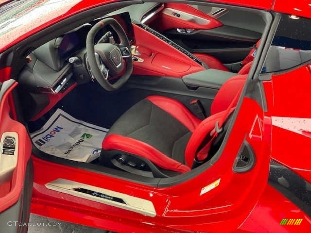 2020 Corvette Stingray Coupe - Torch Red / Adrenaline Red/Jet Black photo #2