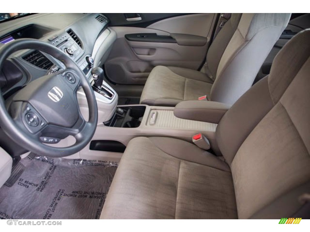 2012 CR-V LX - Taffeta White / Gray photo #3