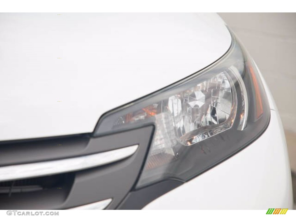 2012 CR-V LX - Taffeta White / Gray photo #9