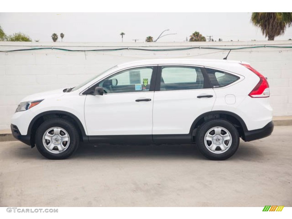 2012 CR-V LX - Taffeta White / Gray photo #10