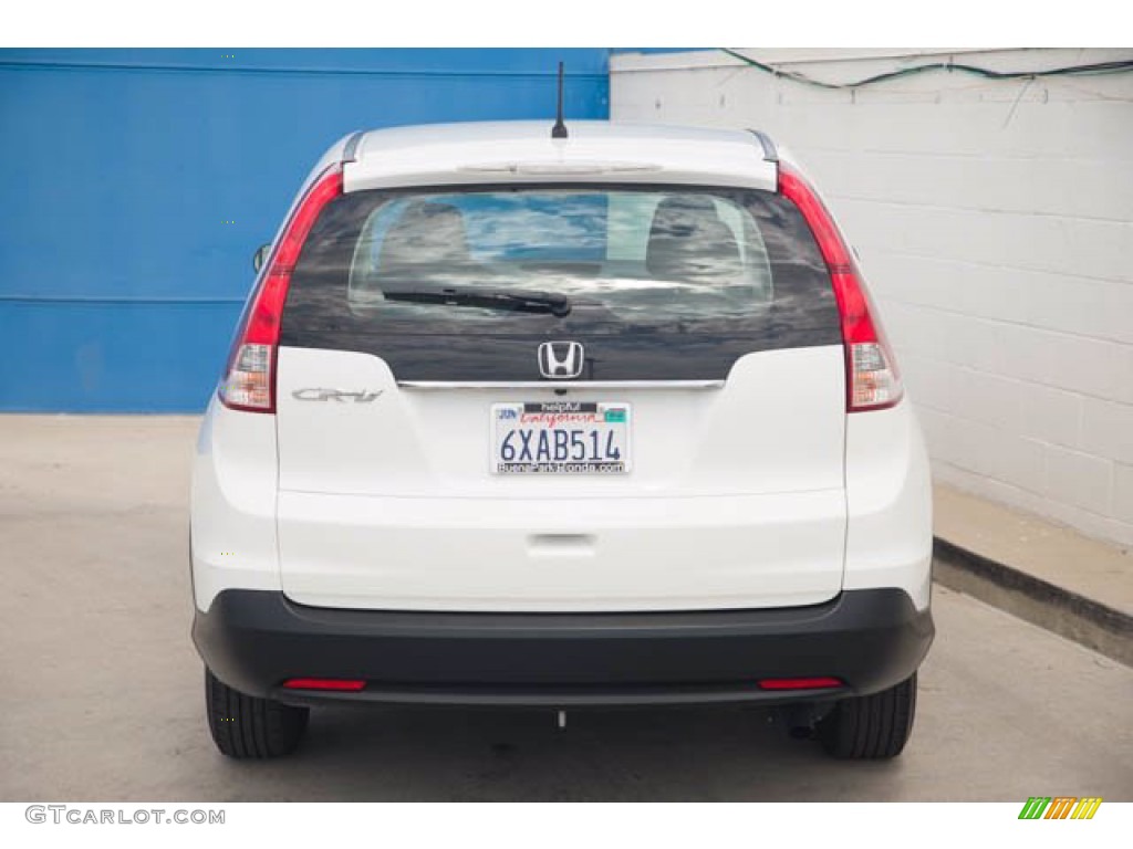 2012 CR-V LX - Taffeta White / Gray photo #11